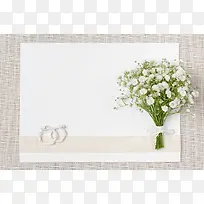 简约白色小花壁纸-空若网 简约白色小花壁纸-空若网