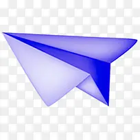 手绘蓝色可爱小飞机-空若网 手绘蓝色可爱小飞机-空若网