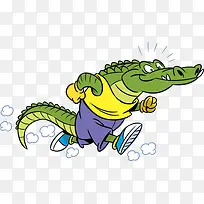 卡通鳄鱼-空若网 卡通鳄鱼-空若网