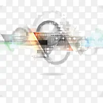 时尚炫彩科技背景矢量素材-空若网 时尚炫彩科技背景矢量素材-空若网