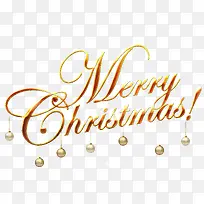圣诞节金色文字素材-空若网 圣诞节金色文字素材-空若网