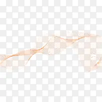橙色曲线线条不规则图形-空若网 橙色曲线线条不规则图形-空若网