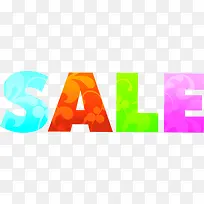 sale销售彩色字体-空若网 sale销售彩色字体-空若网