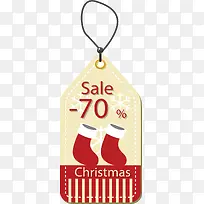 圣诞袜圣诞促销标签-空若网 圣诞袜圣诞促销标签-空若网