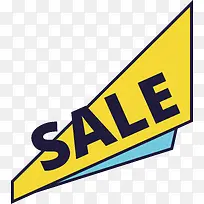 扁平化卡通促销标签-空若网 扁平化卡通促销标签-空若网