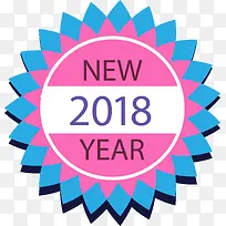 卡通手绘新年标签-空若网 卡通手绘新年标签-空若网