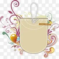 欧式花纹促销标签-空若网 欧式花纹促销标签-空若网