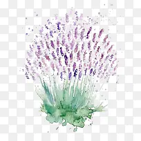 手绘水彩抽象花朵-空若网 手绘水彩抽象花朵-空若网