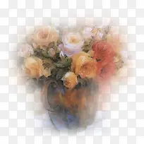 免抠手绘水彩花朵-空若网 免抠手绘水彩花朵-空若网