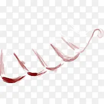 手绘粉色水彩花纹-空若网 手绘粉色水彩花纹-空若网