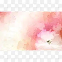 粉色水彩花朵壁纸-空若网 粉色水彩花朵壁纸-空若网