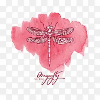 粉色水彩背景矢量-空若网 粉色水彩背景矢量-空若网