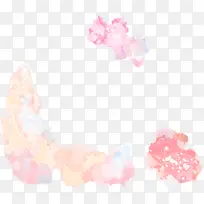 手绘水彩背景-空若网 手绘水彩背景-空若网