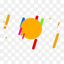 彩色扁平元素-空若网 彩色扁平元素-空若网