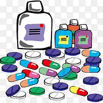 卡通药素材-空若网 卡通药素材-空若网