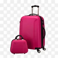 产品实物枚红色拉杆箱-空若网 产品实物枚红色拉杆箱-空若网