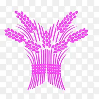 手绘稻谷-空若网 手绘稻谷-空若网