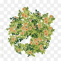 手绘野花装饰素材-空若网 手绘野花装饰素材-空若网