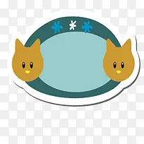 手绘扁平化花朵素材-空若网 手绘扁平化花朵素材-空若网