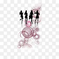 ʱÉб³¾°»¨¶äÅ®ÐÔʸÁ¿ËزÄ-¿ÕÈôÍø ʱÉб³¾°»¨¶äÅ®ÐÔʸÁ¿ËزÄ-¿ÕÈôÍø