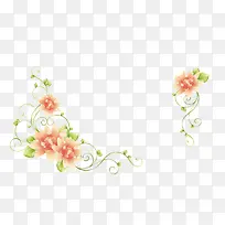 矢量花朵边框素材-空若网 矢量花朵边框素材-空若网