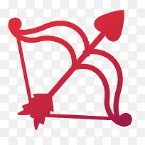 爱心射箭图案-空若网 爱心射箭图案-空若网