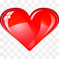 红色亮光婚庆爱心-空若网 红色亮光婚庆爱心-空若网