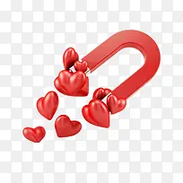 爱心磁铁-空若网 爱心磁铁-空若网