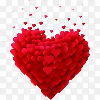 飘舞红色爱心爱心-空若网 飘舞红色爱心爱心-空若网