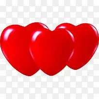 红色爱心立体背景-空若网 红色爱心立体背景-空若网