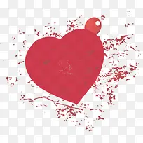 红色心动爱心设计-空若网 红色心动爱心设计-空若网