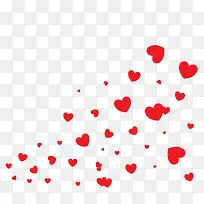 爱心装饰红色-空若网 爱心装饰红色-空若网