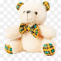 黄色蝴蝶结创意大熊-空若网 黄色蝴蝶结创意大熊-空若网