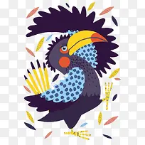 卡通鹦鹉羽毛-空若网 卡通鹦鹉羽毛-空若网