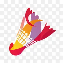 彩色羽毛球-空若网 彩色羽毛球-空若网