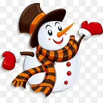 手绘卡通雪人图案-空若网 手绘卡通雪人图案-空若网