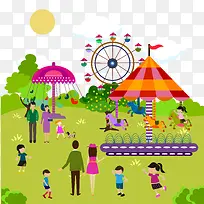 游乐场免抠图-空若网 游乐场免抠图-空若网