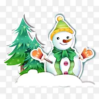 ʥ����ѩ��ʥ����pngʸ���ز�-������