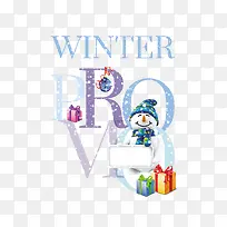 字体 可爱雪人-空若网 字体 可爱雪人-空若网