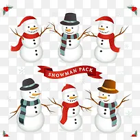 可爱圣诞雪人-空若网 可爱圣诞雪人-空若网