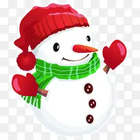 卡爱雪人圣诞海报-空若网 卡爱雪人圣诞海报-空若网