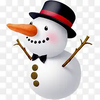 冬日可爱圣诞雪人-空若网 冬日可爱圣诞雪人-空若网