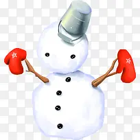 高清可爱冬季雪人-空若网 高清可爱冬季雪人-空若网