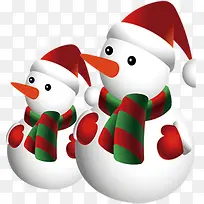 可爱圣诞节雪人装饰-空若网 可爱圣诞节雪人装饰-空若网