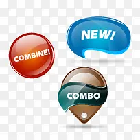 网页立体促销图标-空若网 网页立体促销图标-空若网