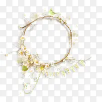 清新花环花瓣可爱-空若网 清新花环花瓣可爱-空若网