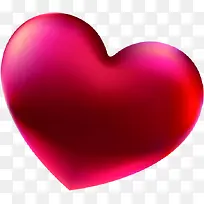 玫粉立体爱心-空若网 玫粉立体爱心-空若网