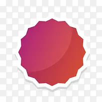 红色圆形打折标签-空若网 红色圆形打折标签-空若网