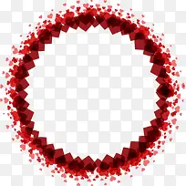 爱心创意圆形设计-空若网 爱心创意圆形设计-空若网