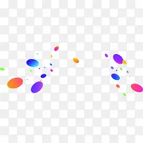 彩色卡通炫彩椭圆形-空若网 彩色卡通炫彩椭圆形-空若网